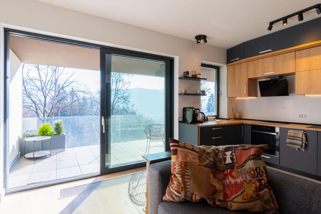 Mirador Bohemian Apt With Views Over Old Town And Tampa Mountain, Near Poiana Braşov Eksteriør bilde